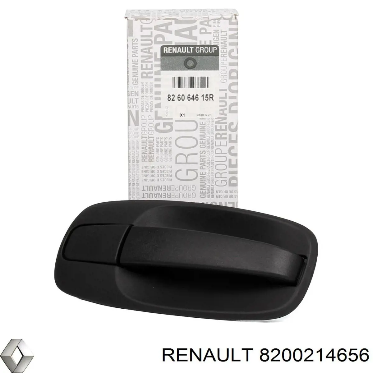 Ручка боковой двери наружная 826064615R Renault (RVI)