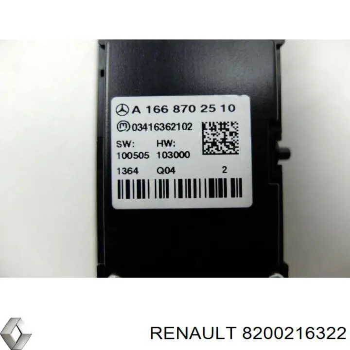 Купить 8200216322 Renault (RVI) 