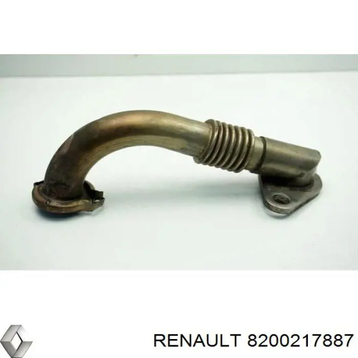 Купить 8200217887 Renault (RVI) Патрубок системы рециркуляции отработавших газов EGR