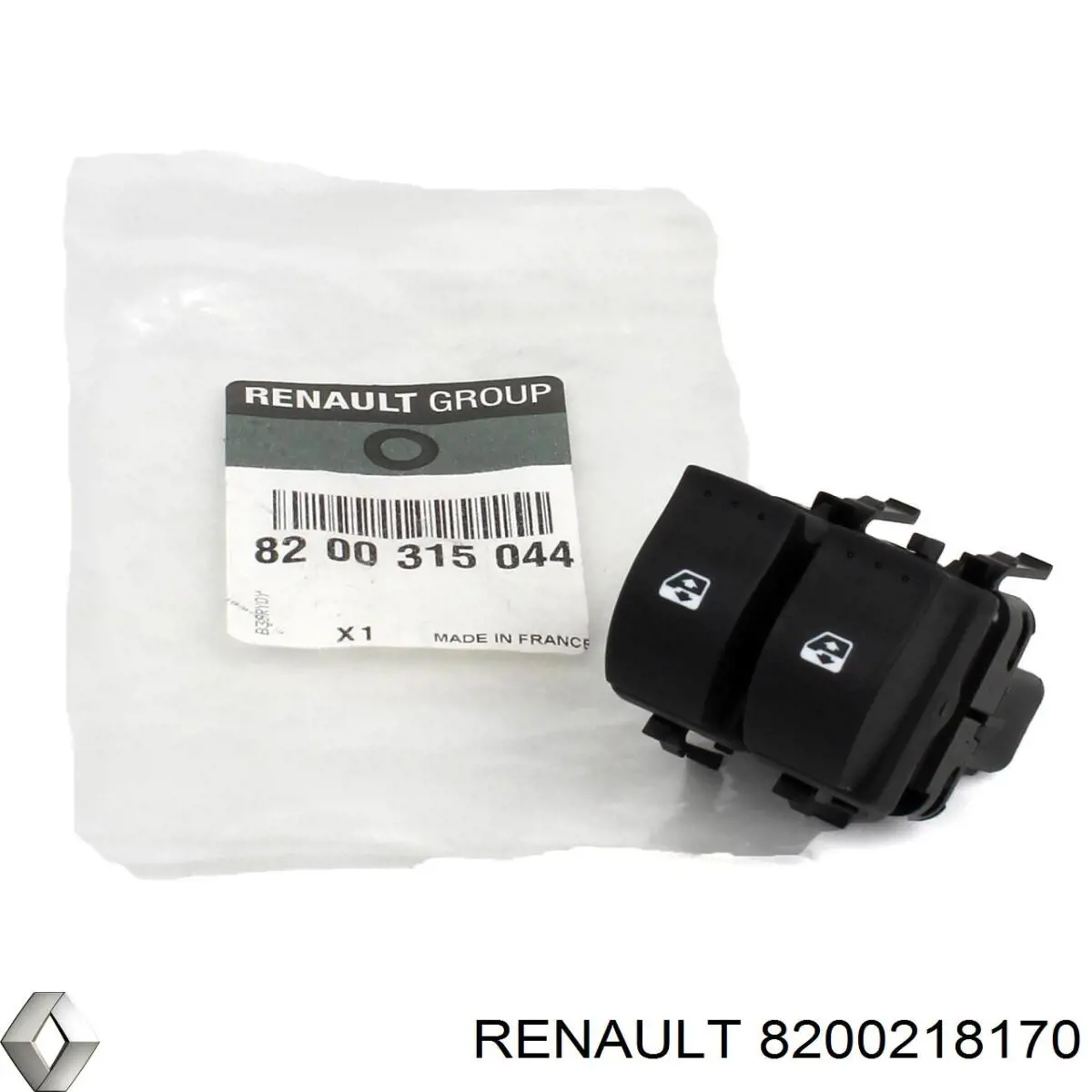 Блок кнопочных переключателей рулевого колеса Renault (RVI) 8200218170