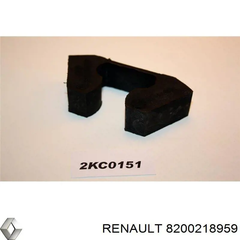 Сайлентблок торсиона Renault (RVI) 8200218959 цена, от 5.51 USD