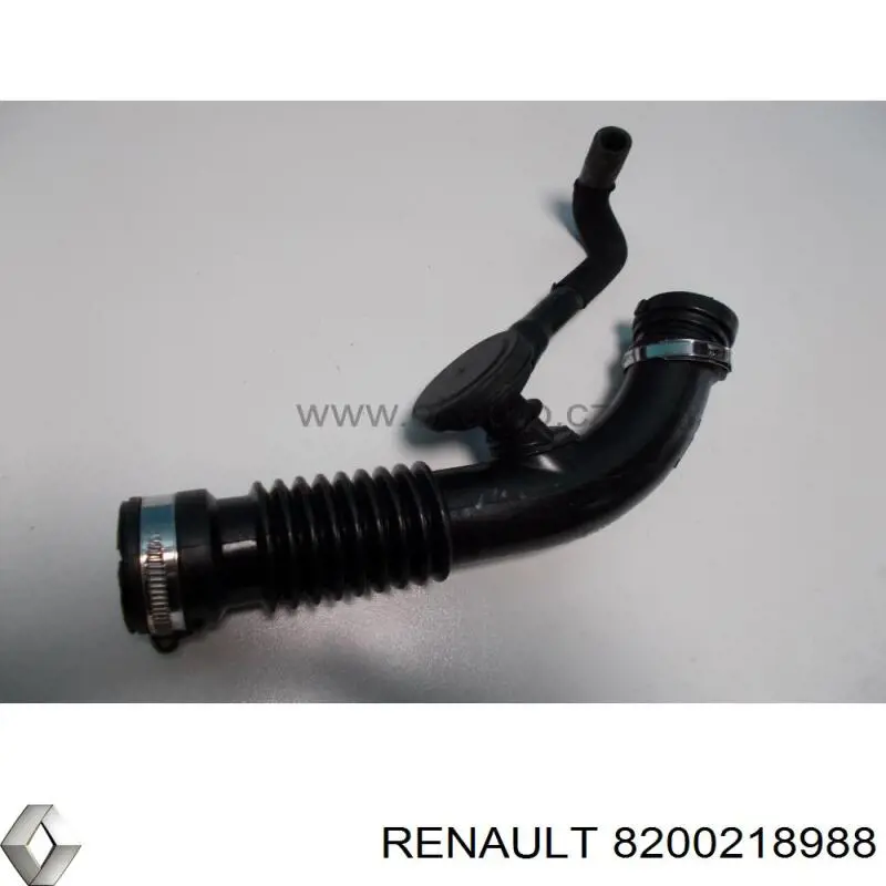 Патрубок воздушный, вход в турбину (наддув) Renault (RVI) 8200218988 цена, от 57.34 USD