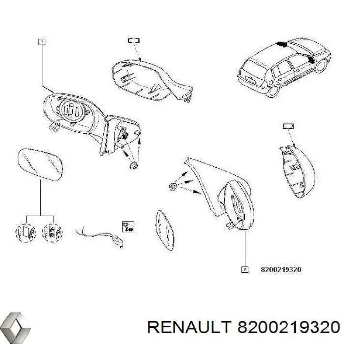  Renault (RVI) 8200219320 цена, от 42.28 USD