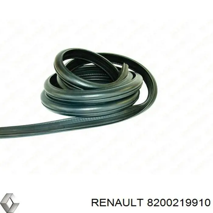 Уплотнитель двери задней (на кузове) Renault (RVI) 8200219910 цена, от 64.38 USD