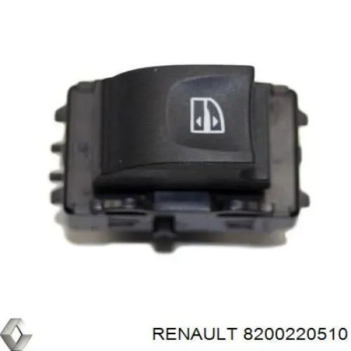 Кнопка подъемника заднего стекла 8200220510 Renault (RVI)