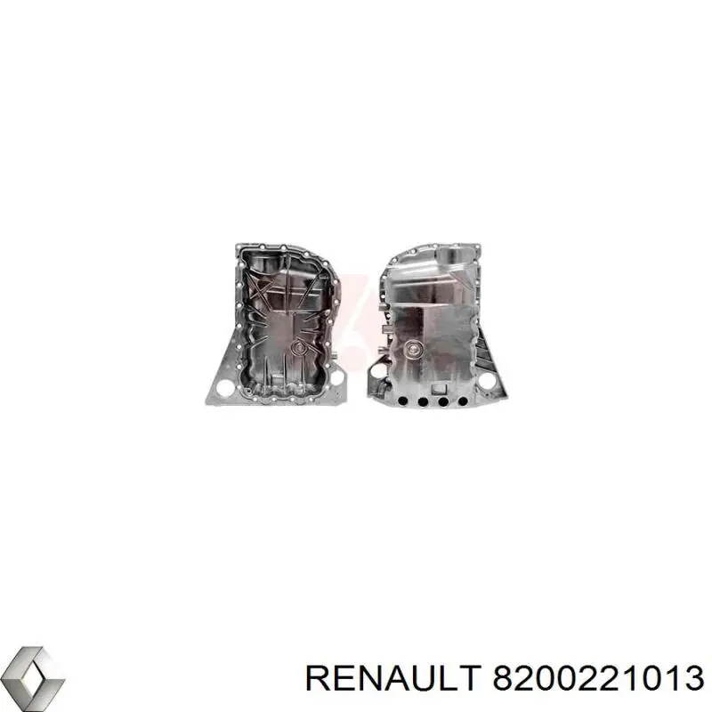 Поддон двигателя 8200221013 Renault (RVI)