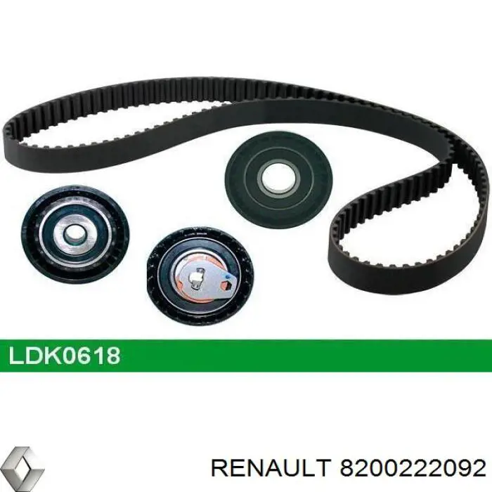 8200222092 Renault (RVI) ролик грм