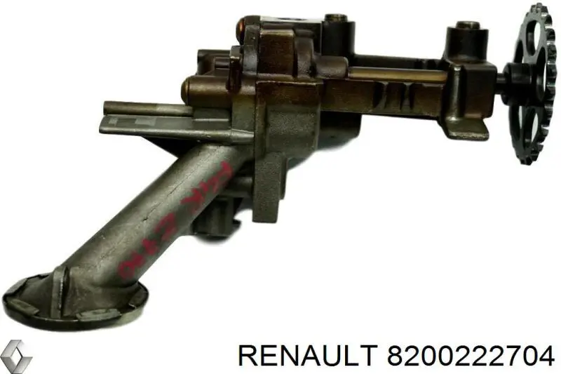 Масляный насос 8200222704 Renault (RVI)