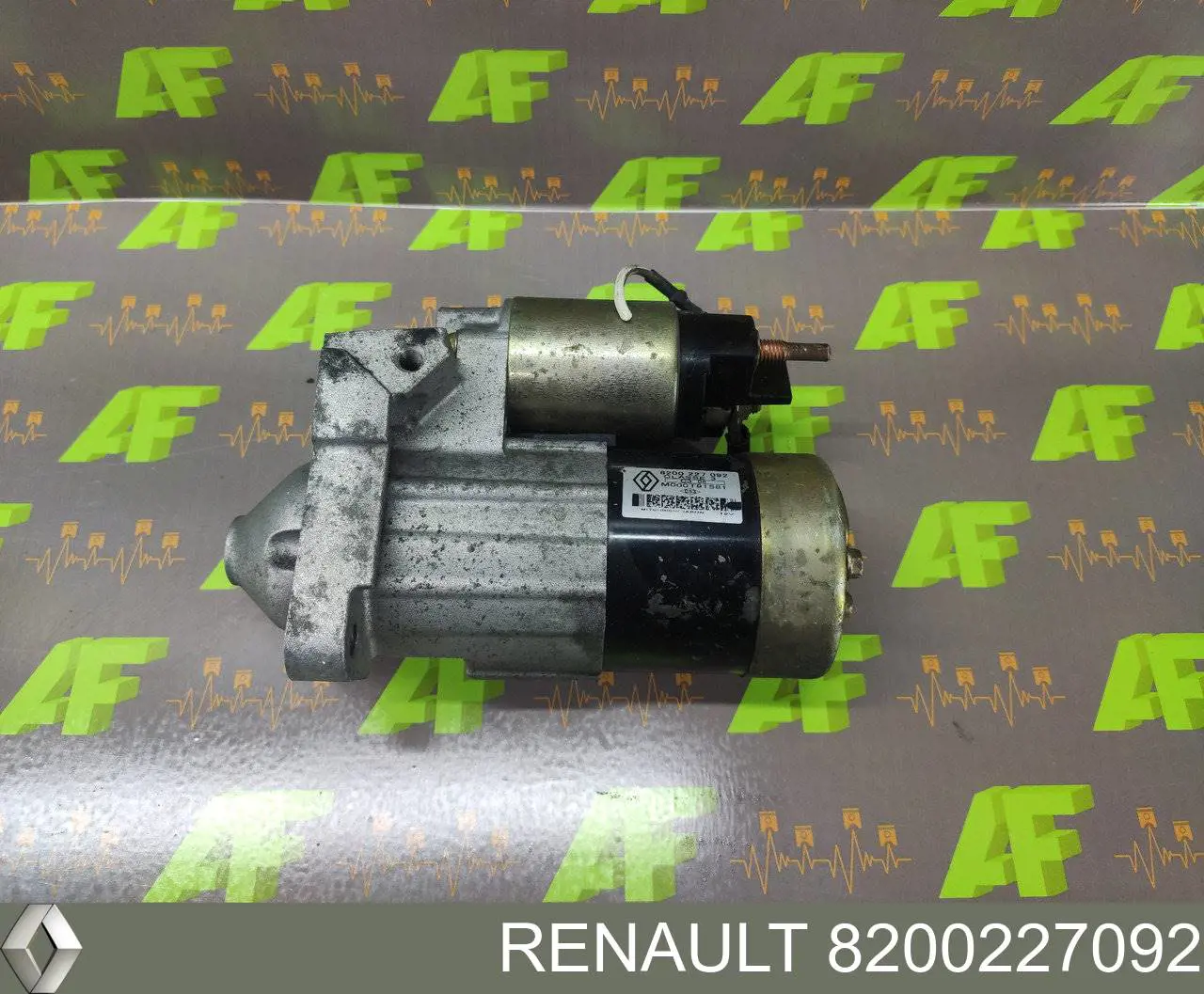8200227092 Renault (RVI) motor de arranco