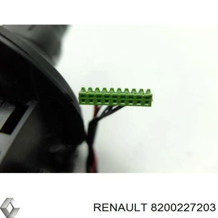 Кнопочный блок управления стеклоподъемником передний левый 8200227203 Renault (RVI)