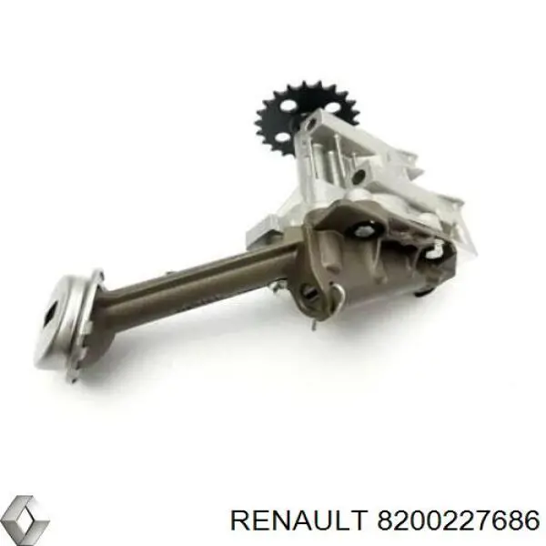 8200227686 Renault (RVI) насос масляный