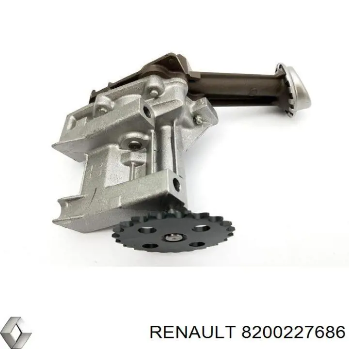 Помпа масляная Renault (RVI) 8200227686 цена, от 47.51 USD