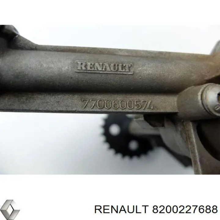 Масляный насос 8200227688 Renault (RVI)