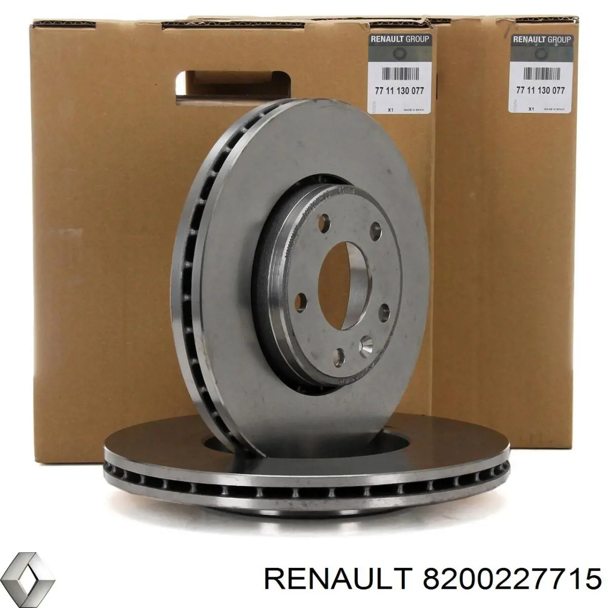 Купить 8200227715 Renault (RVI) Ротор тормозной