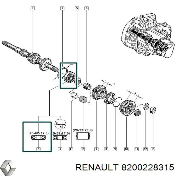  8200228315 Renault (RVI)