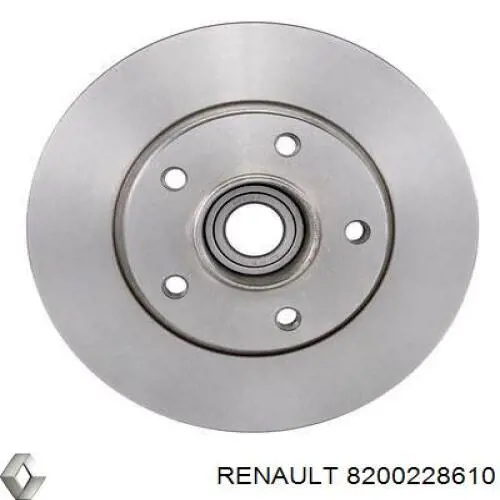 Задний тормозной диск Renault (RVI) 8200228610 цена, от 49.85 USD