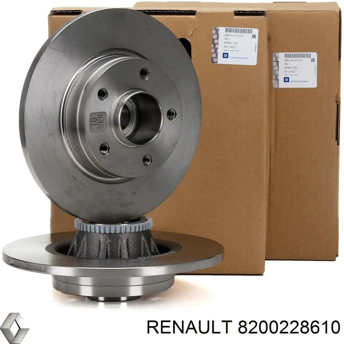 Купить 8200228610 Renault (RVI) Диск тормозной задний
