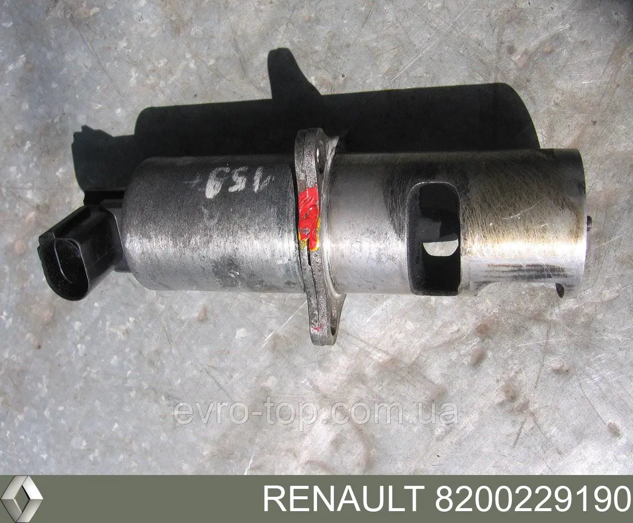 8200229190 Renault (RVI) válvula egr de recirculação dos gases