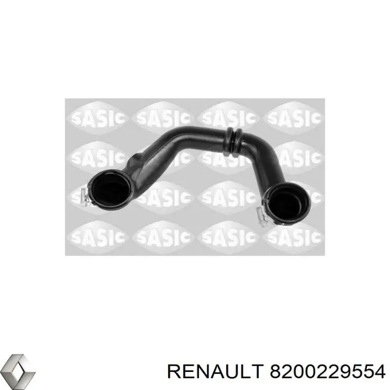 Compre 8200229554 Renault (RVI) Cano derivado de ar, saída de turbina (supercompressão)