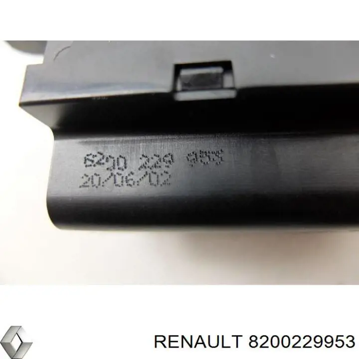 Cerradura de puerta de maletero 8200229953 Renault (RVI)