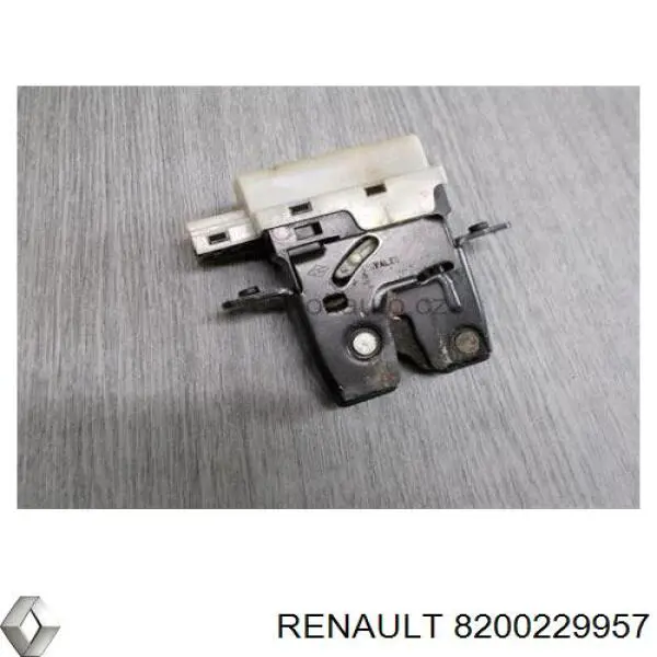 Cerradura de puerta de maletero 8200229957 Renault (RVI)