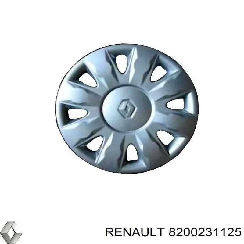 Колпак колесного диска Renault (RVI) 8200231125 цена, от 19.93 USD