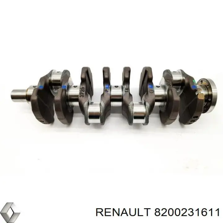 Купить 8200231611 Renault (RVI) Коленвал