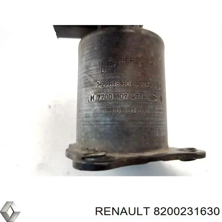 Клапан ЕГР 8200231630 Renault (RVI)