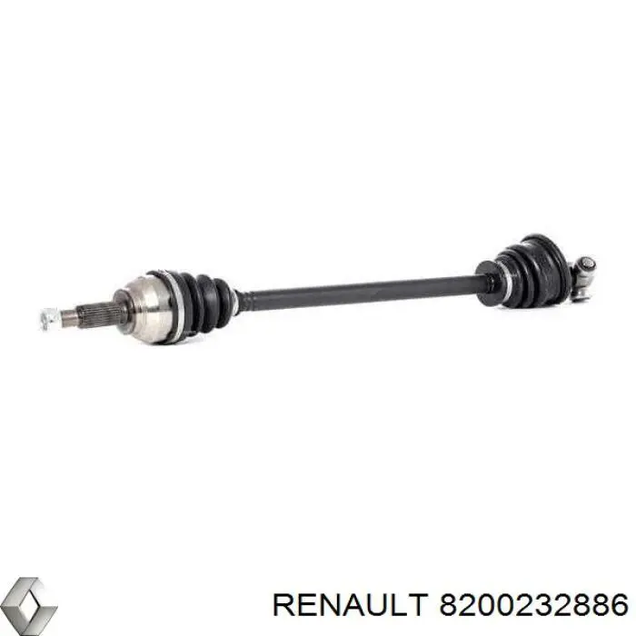 Привод передний левый Renault (RVI) 8200232886 цена, от 44.58 USD