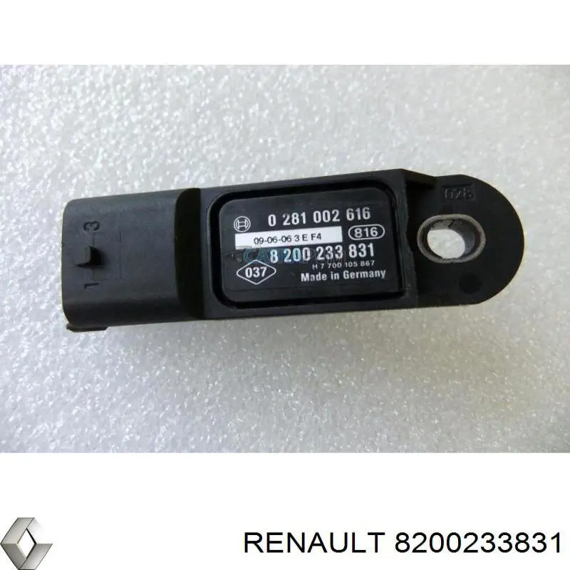 Датчик абсолютного давления в коллекторе Renault (RVI) 8200233831 цена, от 18.20 USD