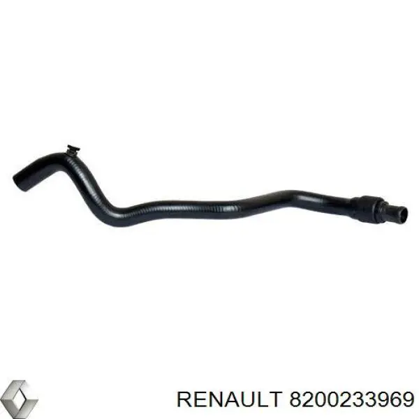 8200233969 Renault (RVI) шланг радиатора отопителя (печки, обратка)