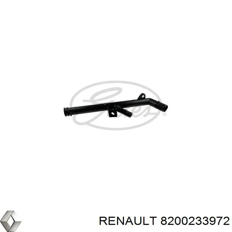 8200233972 Renault (RVI) mangueira (cano derivado inferior do radiador de esfriamento)