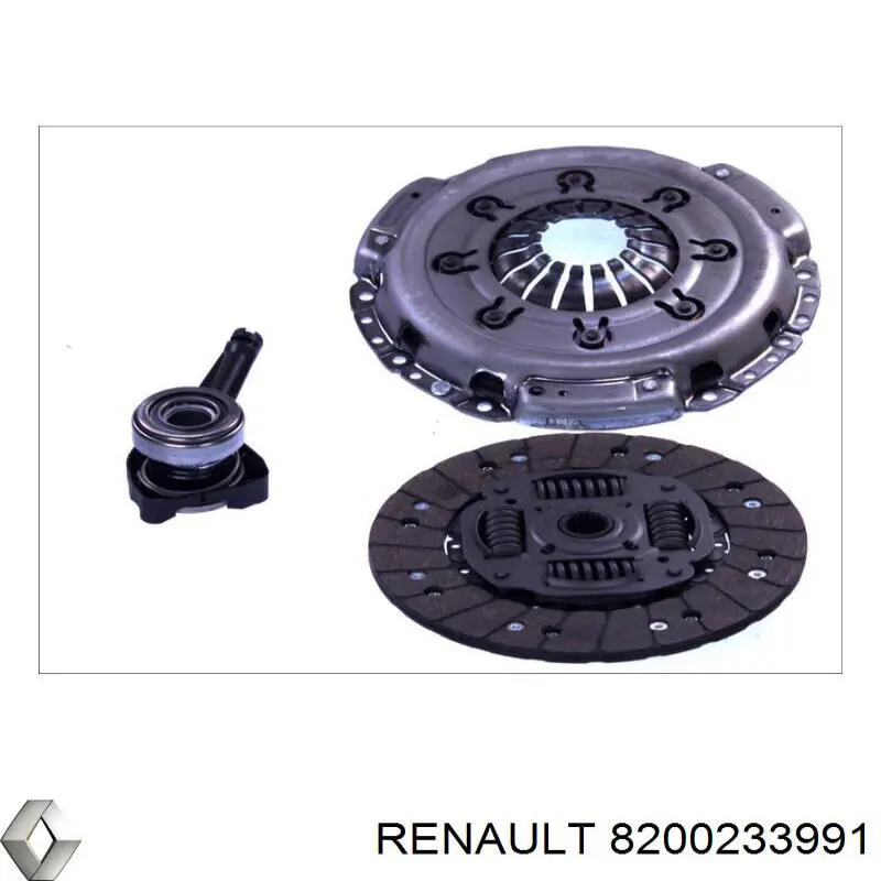 Диск сцепления Renault (RVI) 8200233991 цена, от 77.18 USD