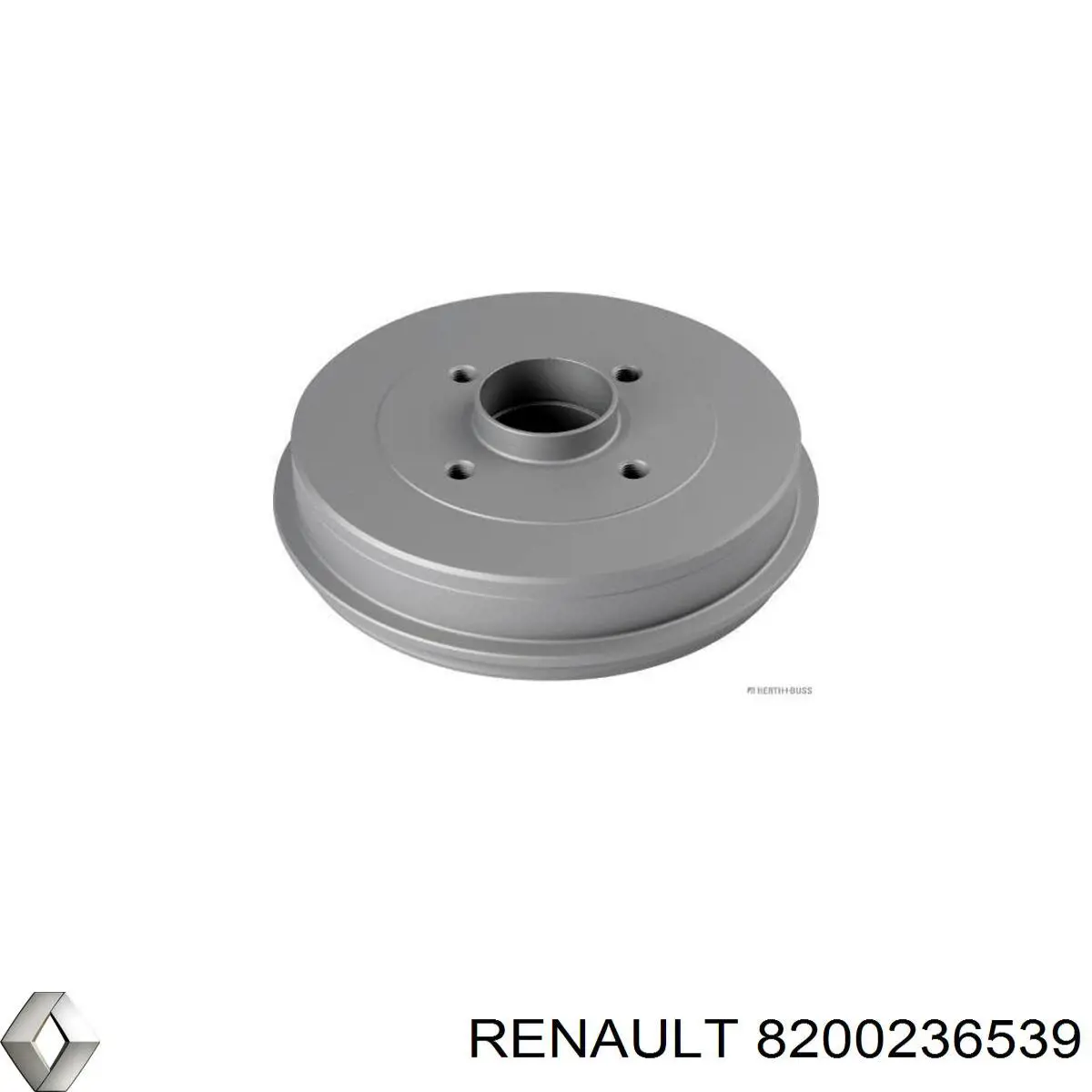 Барабан тормозной задний Renault (RVI) 8200236539 цена, от 37.18 USD