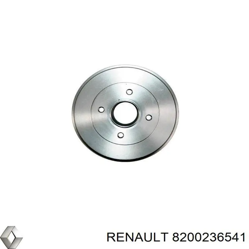 Купить 8200236541 Renault (RVI) Тормозной барабан