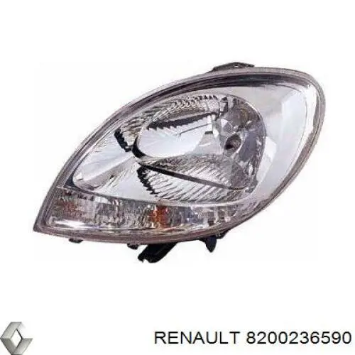 8200236590 Renault (RVI) luz esquerda