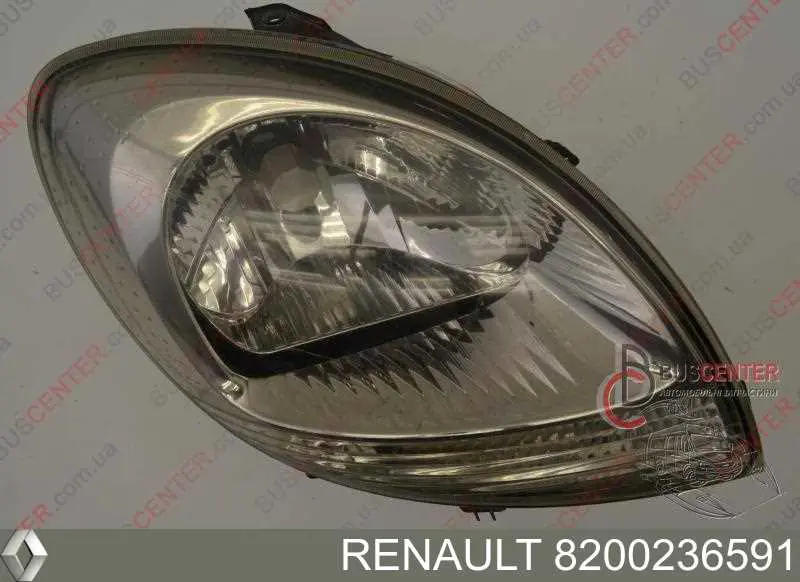 Фара левая Renault (RVI) 8200236591