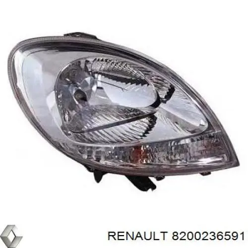8200236591 Renault (RVI) Фара передняя правая