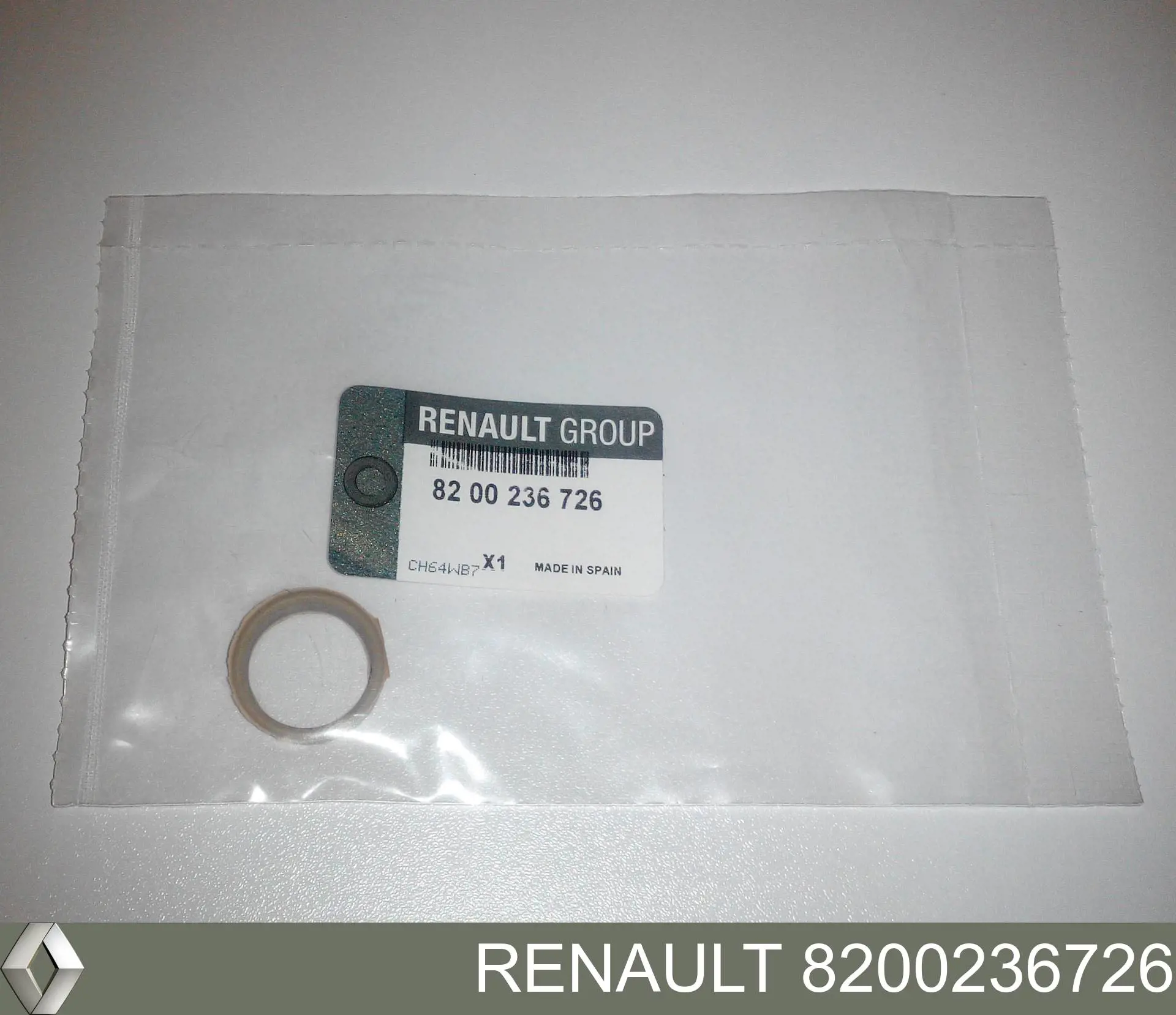 Прокладка впускного коллектора Renault (RVI) 8200236726