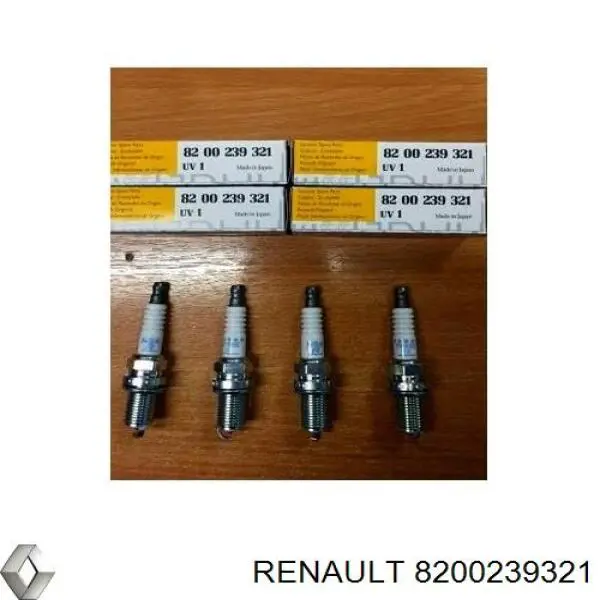 8200239321 Renault (RVI) свеча зажигания