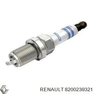 Свеча зажигания Renault (RVI) 8200239321 цена, от 9.44 USD