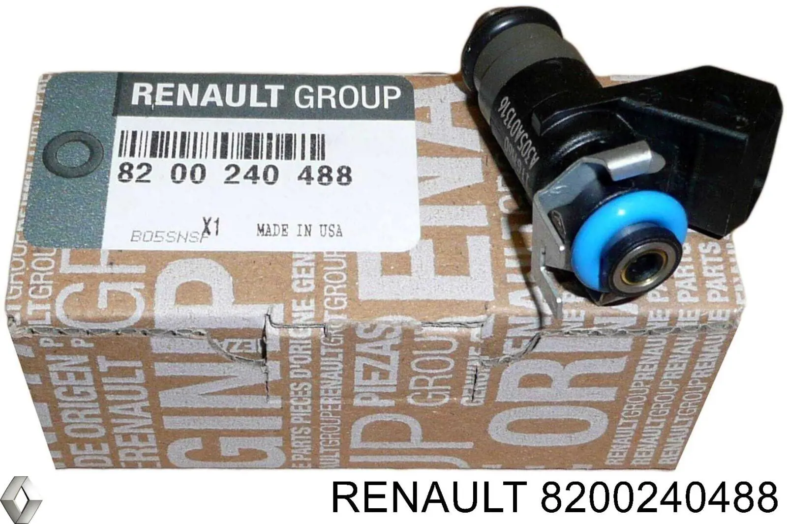 Форсунка инжектора Renault (RVI) 8200240488 цена, от 19.00 USD