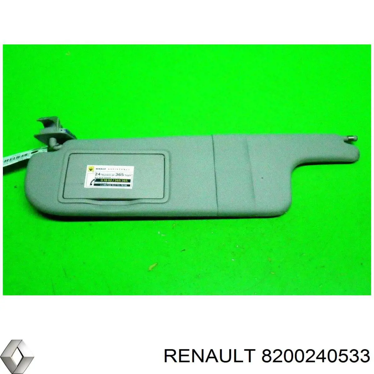 Козырек солнцезащитный 8200240533 Renault (RVI)