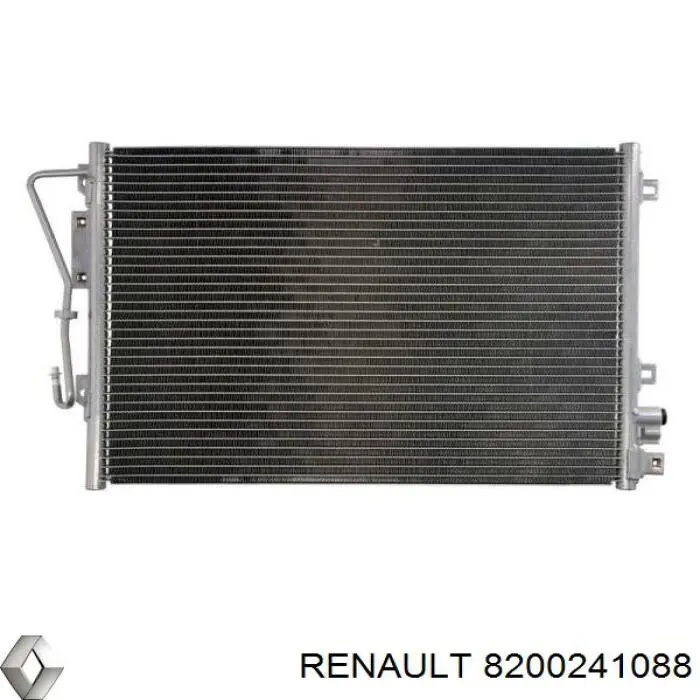 Радиатор кондиционера 8200241088 Renault (RVI)