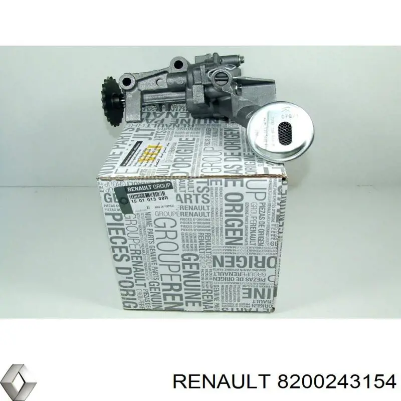 Купить 8200243154 Renault (RVI) Насос маслозакачивающий
