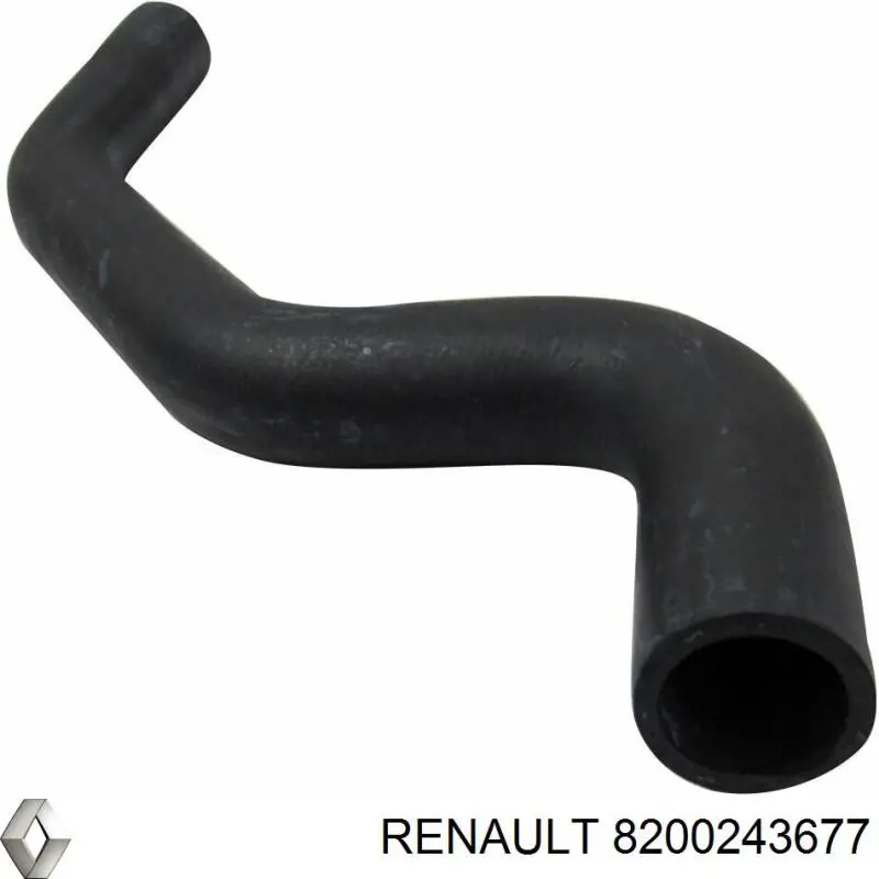 Патрубок радиатора 8200243677 Renault (RVI)