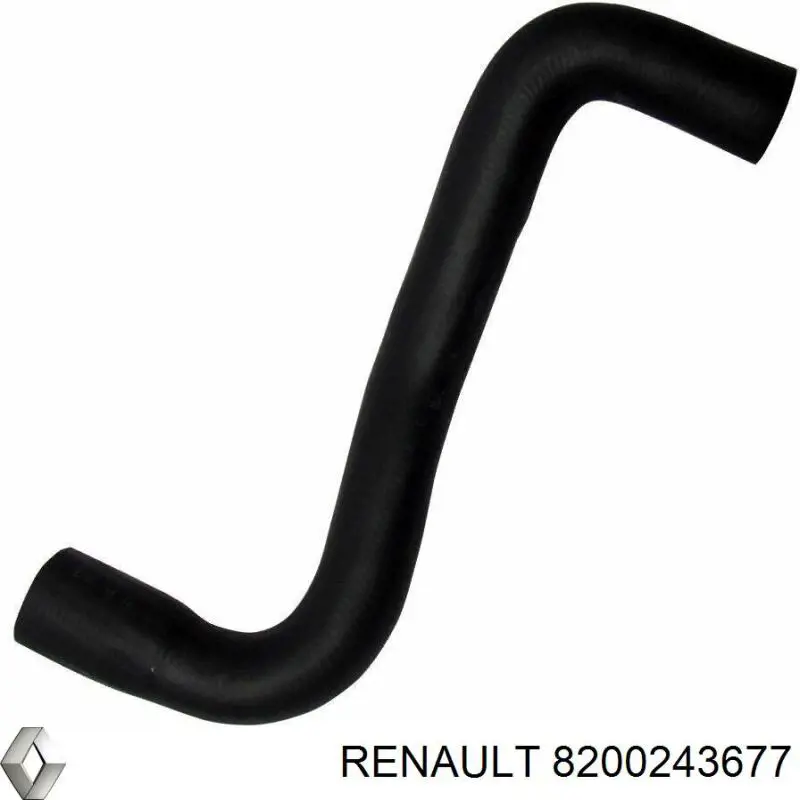 Шланг радиатора охлаждения Renault (RVI) 8200243677 цена, от 21.20 USD