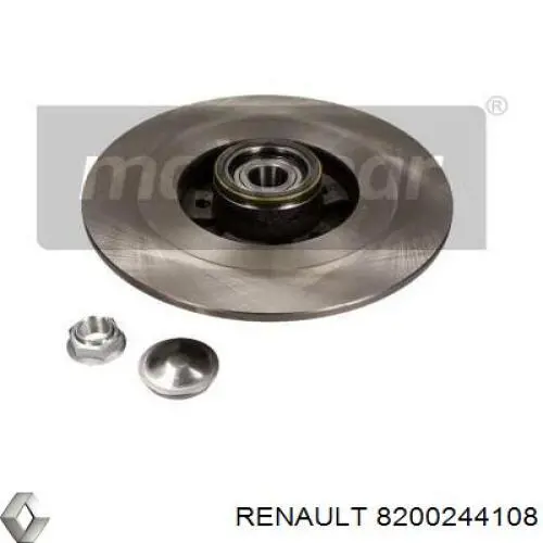 Задний тормозной диск Renault (RVI) 8200244108 цена, от 89.90 USD