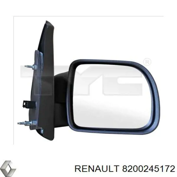 Накладка правого зеркала заднего вида Renault (RVI) 8200245172