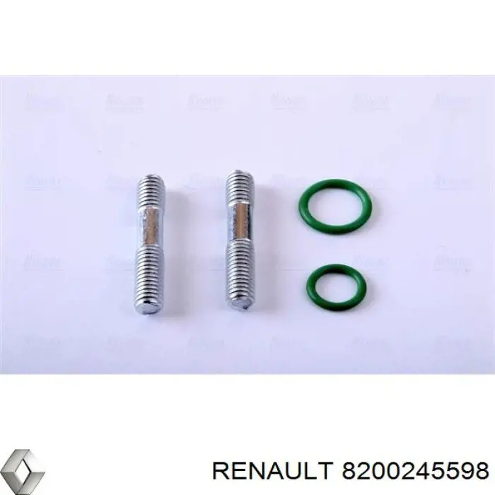 Радиатор кондиционера 8200245598 Renault (RVI)